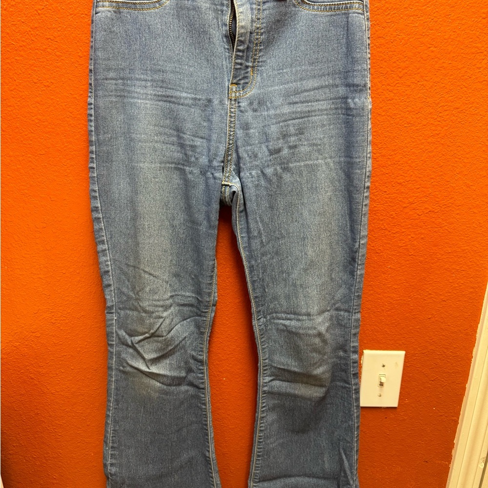 Fashion Nova Classic Blue Straight Leg Jeans